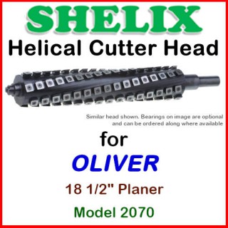 SHELIX for OLIVER 18 1/2'' Planer, Model 2070