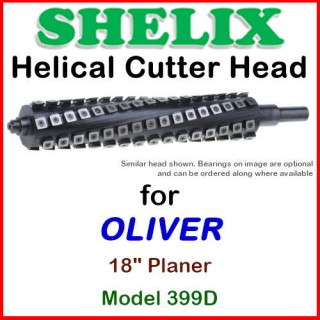 SHELIX for OLIVER 18'' Planer, Model 399D