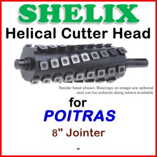 SHELIX for POITRAS 8'' Jointer