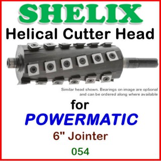 SHELIX for POWERMATIC 6'' Jointer, 054