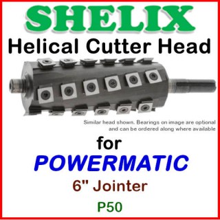 SHELIX for POWERMATIC 6'' Jointer, Model 50 (P50)