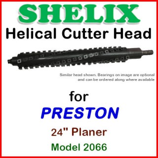 SHELIX for PRESTON 24'' Planer, Model 2066
