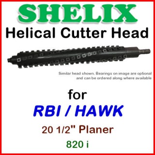 SHELIX for RBI 20 1/2'' Planer, 820 i