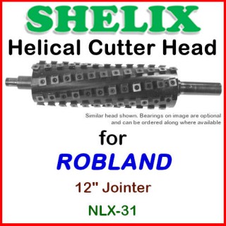 SHELIX for ROBLAND 12'' Jointer, NLX-31