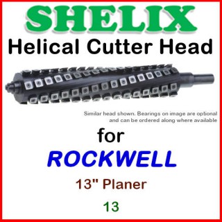 SHELIX for ROCKWELL 13'' Planer, 13