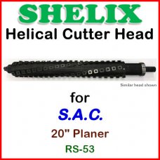 SHELIX for S.A.C. 20'' Planer, RS-53