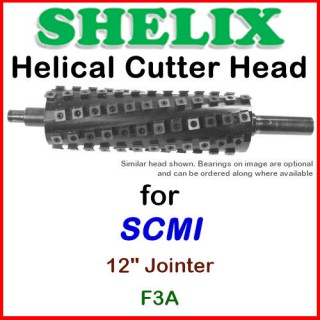 SHELIX for SCMI 12'' Jointer, F3A