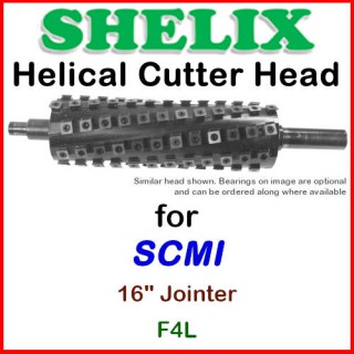 SHELIX for SCMI 16'' Jointer, F4L