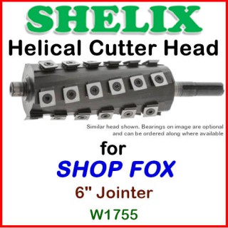 SHELIX for SHOP FOX 6'' Jointer, W1755