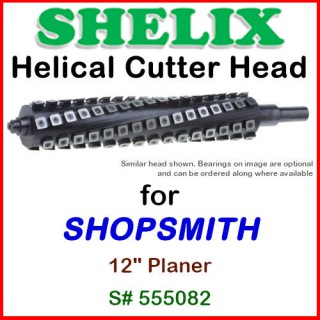 SHELIX for SHOPSMITH 12'' Planer