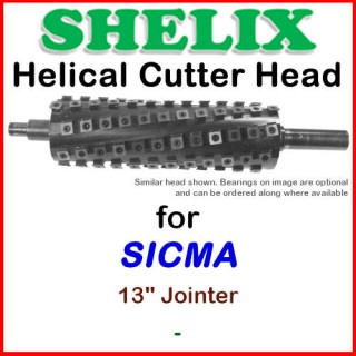 SHELIX Head for SICMA 13''Jointer