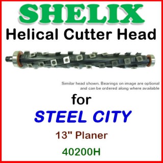 SHELIX for STEEL CITY 13'' Planer Model 40200H