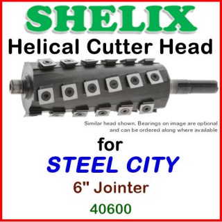 SHELIX for STEEL CITY 6'' Jointer, 40600