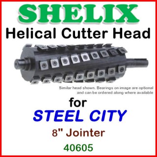SHELIX for STEEL CITY 8'' Jointer, 40605