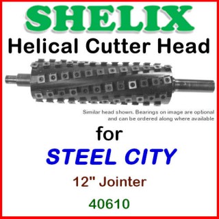 SHELIX for STEEL CITY 12'' Jointer, 40610