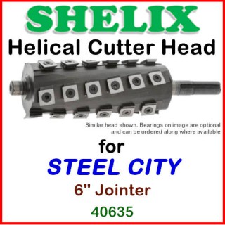 SHELIX for STEEL CITY 6'' Jointer, Model 40635