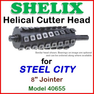 SHELIX for STEEL CITY 8'' Jointer, 40655