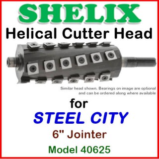 SHELIX for STEEL CITY 6'' Jointer, Model 40625