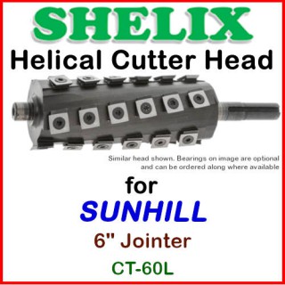 SHELIX for SUNHILL 6'' Jointer, CT-60L