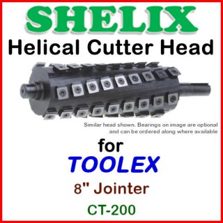 SHELIX for TOOLEX 8'' Jointer, CT-200