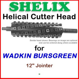 SHELIX for WADKIN BURSGREEN 12'' Jointer
