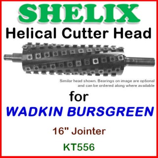 SHELIX for WADKIN BURSGREEN 16'' Jointer, KT556