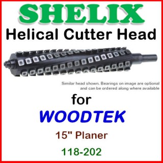 SHELIX for WOODTEK 15'' Planer, 118-202