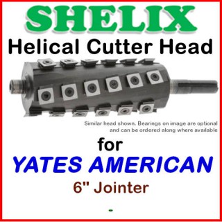 SHELIX for YATES AMERICAN 6'' Jointer, Model J-136