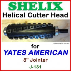 SHELIX for YATES AMERICAN 8'' Jointer, J-131