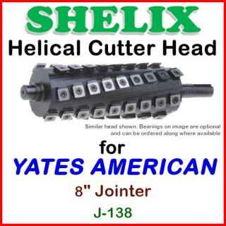 SHELIX for YATES AMERICAN 8'' Jointer, J-138