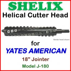 SHELIX for YATES AMERICAN 18'' Jointer, Model J-180