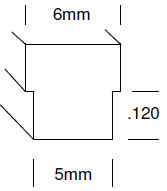 Set Of 3 HSS Blades For Delta 6'' Jointer, DJ-15