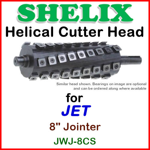 SHELIX for JET 8'' Jointer, JWJ-8CS